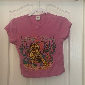 Pink Pure Love graphic Tee from Urban Outfitters